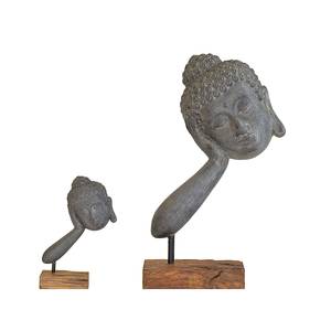 Sculpture Sleeping Buddha I Dimensions (largeur x hauteur x profondeur) : 19,5 x 33,5 x 9 cm