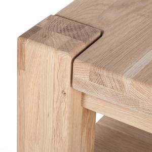 Table basse JanWOOD II Bois massif - Chêne blanc huilé