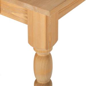 Table Edgware Pin massif - Pin ciré - 120 x 80 cm