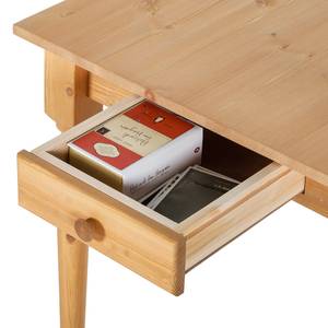 Table Edgware Pin massif - Pin ciré - 160 x 80 cm