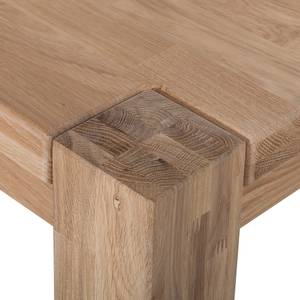 Eettafel LarsWOOD massief eikenhout - Wit geolied eikenhout - 120x80cm