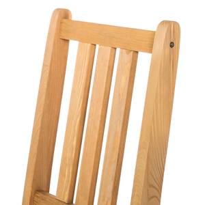 Sedia tavolo da pranzo Edgware II Set 2 - In legno massello - Pino naturale Opaco - Senza braccioli