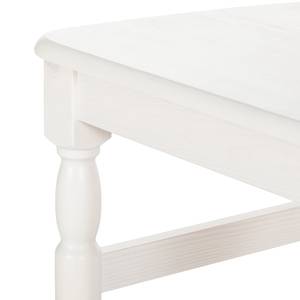 Sedia tavolo da pranzo Edgware II Set 2 - In legno massello - Pino bianco - Senza braccioli