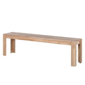 Bank KimWOOD massief eikenhout - Wit geolied eikenhout - Breedte: 160 cm