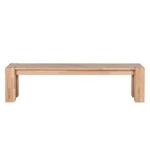 Banc NoahWOOD Chêne massif - Chêne blanc huilé - Largeur : 180 cm