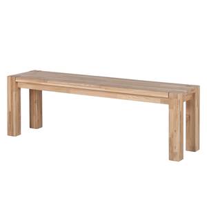 Banc RichWOOD Chêne massif - Chêne blanc huilé - Largeur : 140 cm