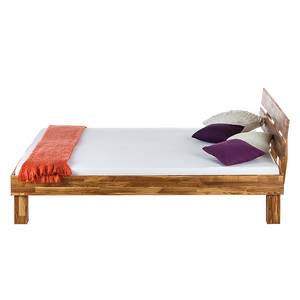 Massief houten bed AresWOOD Eik - 160 x 200cm - Met hoofdeinde