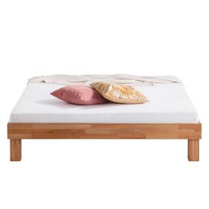 Massief houten bed AresWOOD Kernbeuken - 140 x 200cm - Zonder hoofdeinde