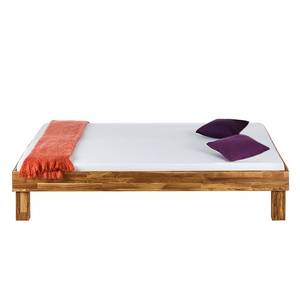 Massief houten bed AresWOOD Eik - 200 x 200cm - Zonder hoofdeinde