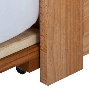 Lit multi-rangements en bois DemiWOOD Avec surface de couchage supplémentaire - Duramen hêtre Huilé