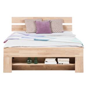 Massief houten bed EosWOOD massief eikenhout - Wit geolied eikenhout - 140 x 200cm