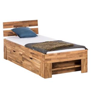 Massief houten bed EosWOOD massief eikenhout - Eik - 90 x 200cm