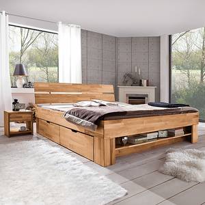 Massief houten bed KaiaWOOD geolied massief kernbeukenhout - 180 x 200cm