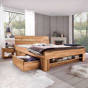 Massief houten bed KaiaWOOD geolied massief kernbeukenhout - 180 x 200cm