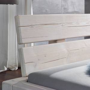 Massief houten bed Karsbach massief vurenhout - wit - 180 x 200cm