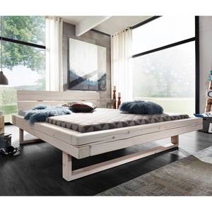 Massief houten bed Karsbach massief vurenhout - wit - 180 x 200cm