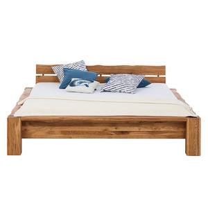 Massief houten bed MaeWOOD geolied massief eikenhout - 140 x 200cm