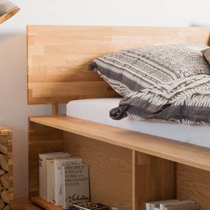 Massief houten bed TemukaWOOD 180x200cm - eikenhout - Eik - 140 x 200cm