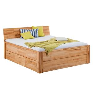 Massief houten bed TiaWOOD massief kernbeukenhout - 140 x 200cm