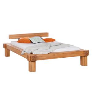 Massief houten bed Viktoria Beuk - 140 x 200cm