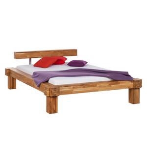 Massief houten bed Viktoria Eik - 140 x 200cm