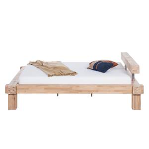 Massief houten bed Viktoria Wit geolied eikenhout - 180 x 200cm