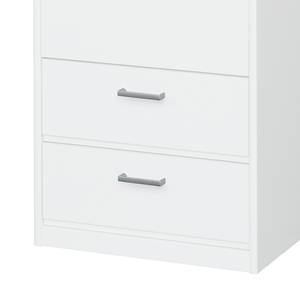 Hoge kast Soft Plus III crèmewit