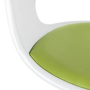 1 sedia girevole Merida Verde mela / Bianco