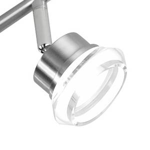 LED-Deckenleuchte Morgan Metall / Acrylglas - Flammenanzahl: 6