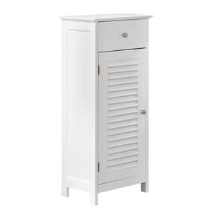 Armoire basse Quickset 928 I Blanc - Butoir à gauche