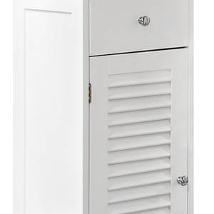 Armoire basse Quickset 928 I Blanc - Butoir à gauche