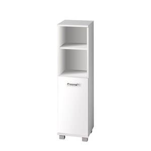 Armoire midi Lugano Blanc nacré - 1 porte