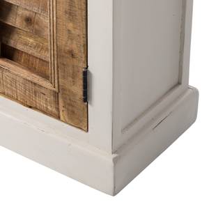 Armoire midi Newhaven Manguier partiellement massif - Manguier / Blanc