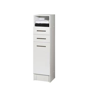 Armoire midi Ottawa Modèle étroit - Blanc nacré