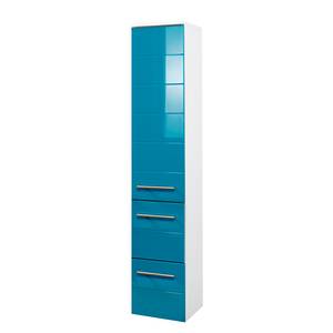 Armoire midi Rosary I Turquoise brillant / Blanc