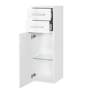 Armoire midi Siena Blanc brillant - 33 cm