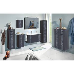 Armoire midi Skals II Gris basalte