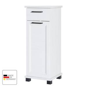 Armoire midi Visano Imitation pin blanc