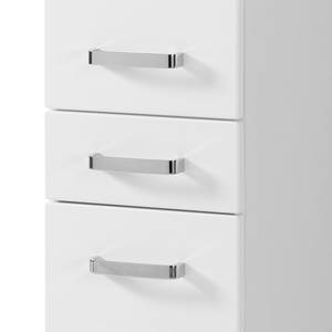 Armoire colonne Zeehan Blanc - Blanc brillant