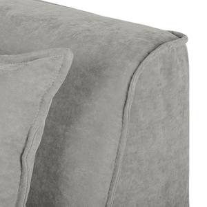 Modul-Ecksofa Pilmore II Microvelours Grau