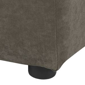 Canapé d'angle modulable Pilmore II Microvelours - Taupe