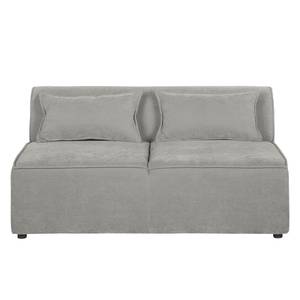 Modul-Ecksofa Pilmore I Microvelours Grau