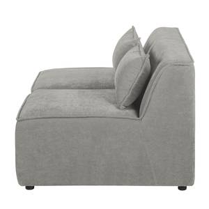 Modul-Ecksofa Pilmore II Microvelours Grau