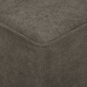 Canapé d'angle modulable Pilmore II Microvelours - Taupe