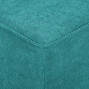 Canapé d'angle modulable Pilmore II Microvelours - Turquoise