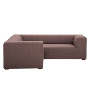 Ecksofa Seed II Webstoff Braun / Grau - Ecke davorstehend rechts