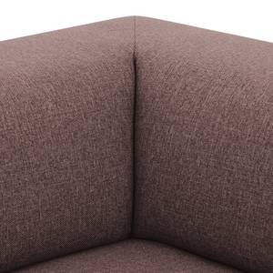 Ecksofa Seed II Webstoff Braun / Grau - Ecke davorstehend rechts