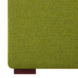 Ecksofa Seed III Webstoff Longchair davorstehend links - Stoff Ramira: Limette