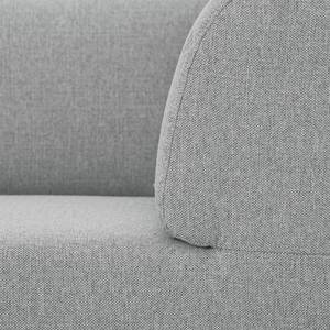 Ecksofa Seed IV Webstoff Stoff Selva: Silbergrau - Longchair davorstehend rechts