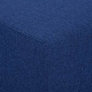 Ecksofa Seed V Webstoff Stoff Ramira: Blau - Armlehne davorstehend links